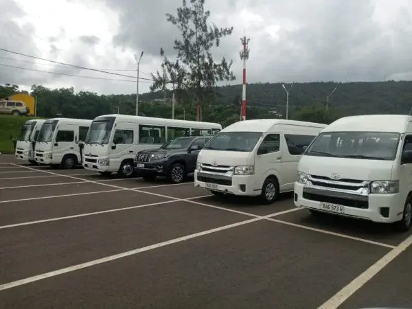 Van options for Kigali private transfers
